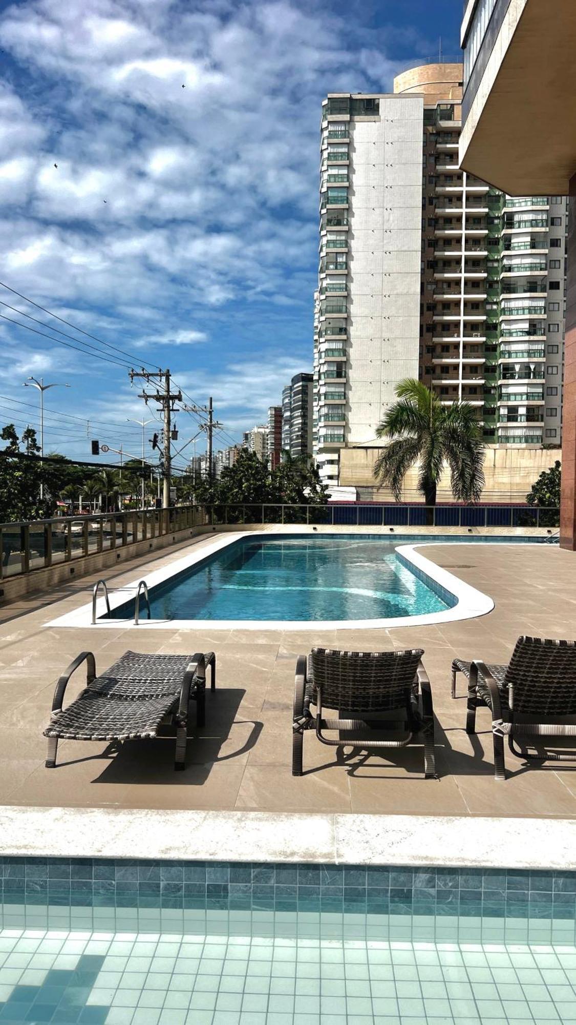 Comfortable Beachfront Apartment Vila Velha  Buitenkant foto